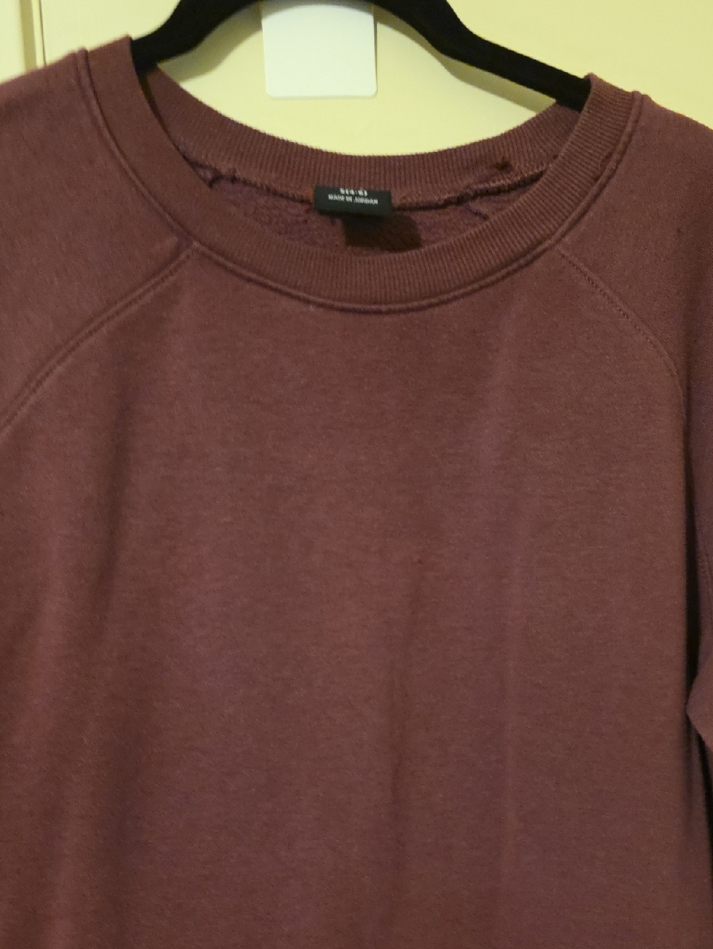 Jordan Women's Long Sleeve Crewneck Sweatshirt - Maroon